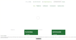 Desktop Screenshot of maderajusta.org