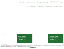 Tablet Screenshot of maderajusta.org